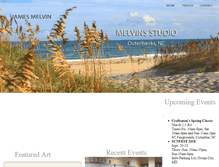 Tablet Screenshot of melvinsstudio.com